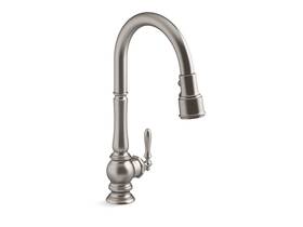 K-29709-vs Kohler Artifacts Touchless Kitchen Faucet With Pull Down Sprayer