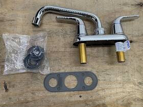 K-30618-cp Kohler Jolt 4 Gpm 2-handle Utility Sink Faucet Polished Chrome Read