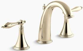 K-310-4m-af Kohler Finial Widespread Lavatory Faucet French Gold
