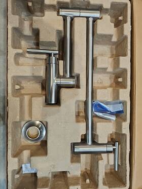 K-35745-vs Kohler 5.2 Gpm Wall Mounted Single Hole Pot Filler Vibrant Stainless