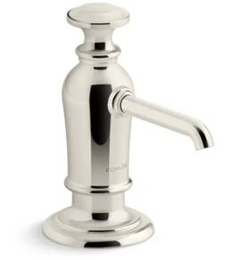 K-35759-sn Kohler Artifacts Kitchen Counter Sink Soap Dispenser Polished Nickel