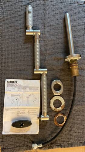 K-6227-c11-vs Kohler Parts Only For Karbon Deck Mount Kitchen Faucet Vibrant Stainless