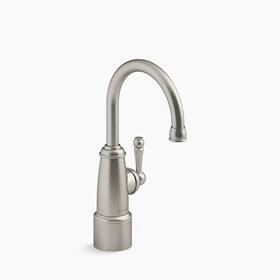 K-6666-ag-bn Kohler Deck Single Hole Beverage Kitchen Faucet Brushed Nickel New