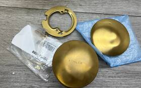 K-7142-2mb Kohler Retrofit Toe Tap Kit - Vibrant Brushed Moderne Brass Read