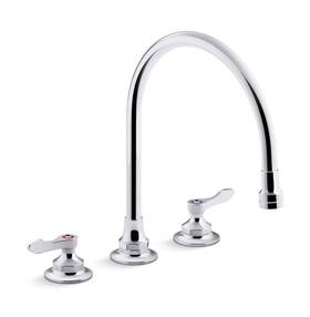 K-815t70-4aha-cp Kohler Triton Bowe Kitchen Faucet Chrome 8 Inch 1.6 Gooseneck