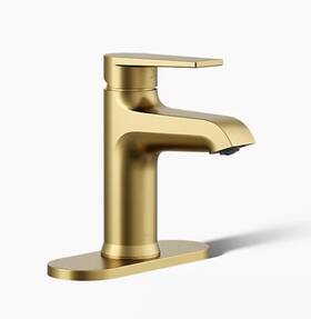 K-97061-4-2mb Kohler 97061-4-2mb Hint Single-handle Sink Faucet Vibrant Brushed Moderne Brass