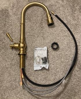 K-99259-2mb Kohler Artifacts Single-hole Kitchen Faucet Brushed - Damaged Handle