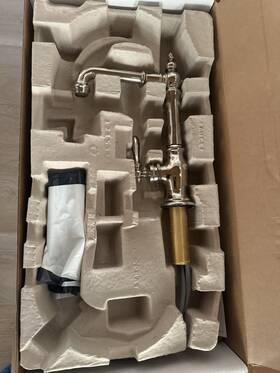 K-99267-sn Kohler Artifacts Bar Faucet With Victorian Spout Vibrant Polished Nickel