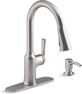 K-r23089-sd-vs Kohler Brand New - Brynn Pull Down Kitchen 2-spray Faucet