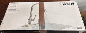 K-r24214-sd-cp Kohler Capilano R24214-sd-vs Single-handle Pull-down Sprayer Kitchen Faucet With Soap