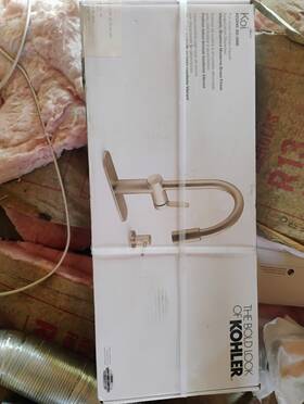 K-r24940-sd-2mb Kohler Vibrant Brushed Moderne Brass Kitchen Faucet