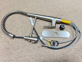 K-r33911-vs Kohler Vind Semi-professional Pull-down Kitchen Faucet 3 Function Sprayhead Used