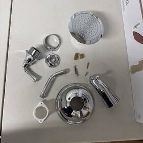 K-t10274-4a-cp Kohler K-t10274-4a Fort Tub And Shower Trim Brushed Chrome