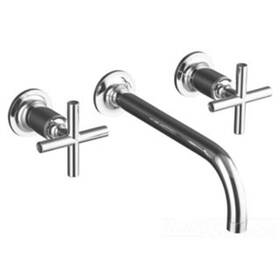 K-t14414-3-cp Kohler Purist Wallmount Polished Chrome Widespread Bathroom Sink Faucet Trim