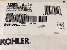 K-t22031-4-sn Kohler Tempered Volume Control Faucet Trim Brand New