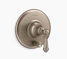 K-t72768-4-bv Kohler Artifacts Rite-temp Valve Trim With Push-button Diverter