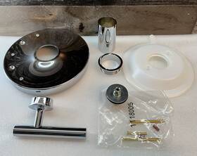 K-ts14423-4-cp Kohler Purist Shower Valve Trim Lever Handle Chrome Pls Read