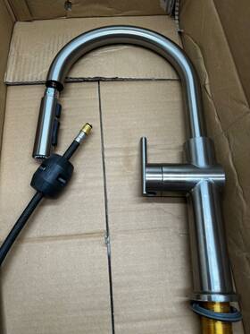 K-22972-vs  Kohler K22972vs - Kitchen Faucet Stainless Used