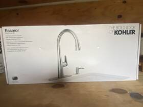 R30573-sd-vs Kohler Kr30573sdvs Easmor Stainless Steel Pull-down Kitchen Faucet