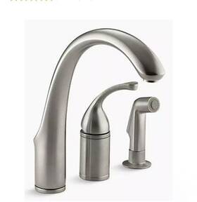 R-10430 Kohler New Nos Forte Kitchen Faucet Lever Handle Brushed Nickel Bn