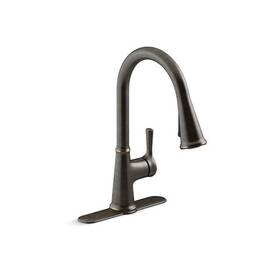 K-r21415-2bz Kohler R21415-2bz Tyne Single-handle Kitchen Faucet In Oil-rubbed Bronze