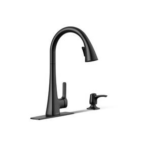 R22867-sd-bl Kohler Maxton Pull-down Kitchen Faucet With Soap Dispenser Pull