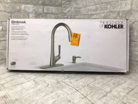 R22968-sd-vs Kohler Elmbrook Single-handle Pull-down Sprayer Kitchen Faucet