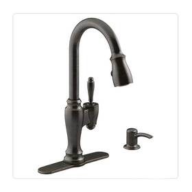 K-r22970-sd-2bz Kohler R22970-sd-2bz Arsdale Single-handle Pull-down Sprayer Kitchen Faucet