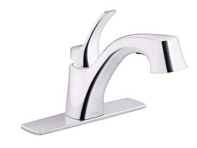 R26373-cp Kohler Cruce Single Handle Pull Out Kitchen Faucet - Polished Chrome
