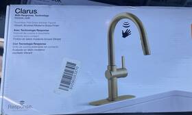 R30936-2mb Kohler Clarus Touchless Pull Down Sprayer Kitchen Faucet - Brushed Moderne Brass
