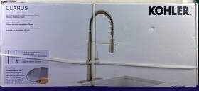 R30937-vs Kohler Clarus Semi-professional Kitchen Faucet Vibrant Stainless New