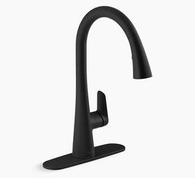 R31890-bl Kohler New Anessia Touchless Pull-down Kitchen Faucet Matte Black
