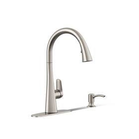 R33444-sd-vs Kohler Anessia Pull-down Kitchen Faucet Vibrant Stainless