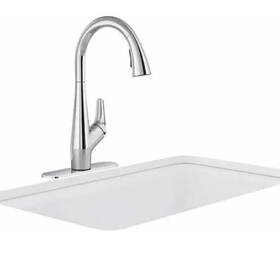 R33449-cp Kohler Lir Pulldown Kitchen Faucet Polished Chrome Finish Used