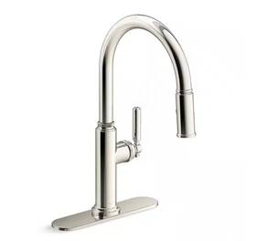 R34619-sn Kohler Revolv Pull Down Sprayer Kitchen Faucet Vibrant Polished Nickel