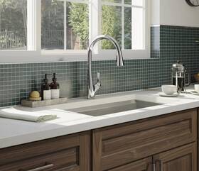 R43210-cp Kohler Bevin Pull Down Kitchen Faucet Chrome New