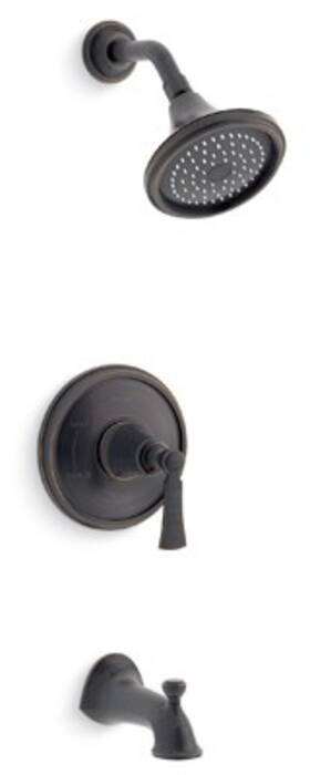 R72783-4g-2bz Kohler Elliston Tub-shower Faucet Single Handle Bronze -