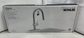 Rs30937-cp Kohler Clarus Single Handle Pull Down Sprayer Kitchen Faucet - Chrome R30936-cp
