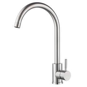 Sk8006sn Kohonby Single Handle High Arc Kitchen Faucet Stainless Steel Brushed Nickel Commerci