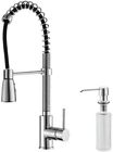 Kpf-1612-ksd-30ch Kraus Pulldown Kitchen Faucet With Soap Dispenser 0846639001021