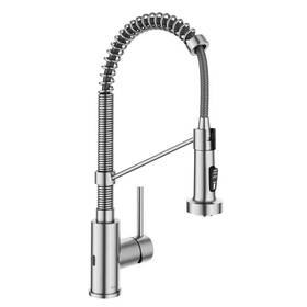 Kraus 313020197125 Bolden Single Handle Pull-down Sprayer Kitchen Faucet With Touchless Sensor In S