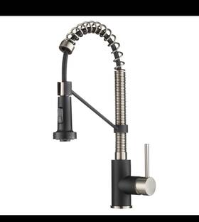 Kpf-1610sfsmb Kraus 846639030823 18 Inch Spot Free Bolden Commercial Style Kitchen Faucet