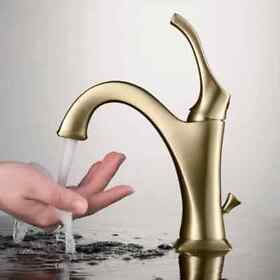 Kbf-1201bg Kraus Bathroom Faucet 7.88 In. With Lift Rod Drain Deck Plate Brass Brushed Gold