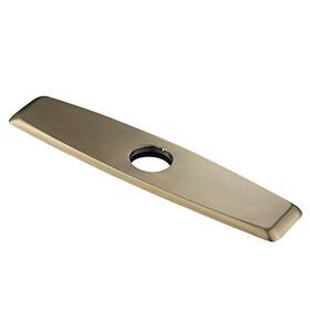 Dp02sfacb Kraus Deck Plate For Kitchen Faucet In Spot Free Champagne Bronze