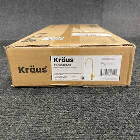 Ff-103sfacb Kraus Oletto Water Filter Faucet Antique Champagne Bronze