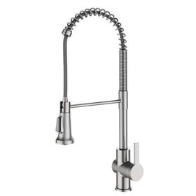 Kpf-1691sfs Kraus Kitchen Faucet Single-handle Pull-down Sprayer Spot Free Stainless Steel