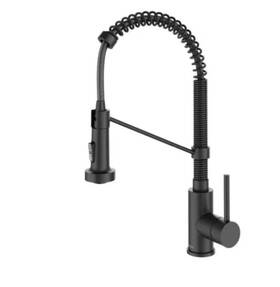 Kpf-1610sfacb Kraus Bolden Commercial Style Pull-down Kitchen Faucet - Matt Black