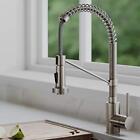 Kpf-1610sfs Kraus Bolden 18-inch Commercial Kitchen Faucet With Dual