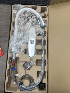Kpf-1673chwh Kraus Nolen Single Handle Pulldown Kitchen Faucet Chrome White