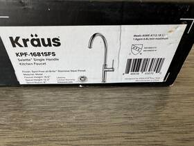Kpf-1681sfs Kraus Sellette 1.8 Gpm Single Handle Bar Faucet - Stainless Steel